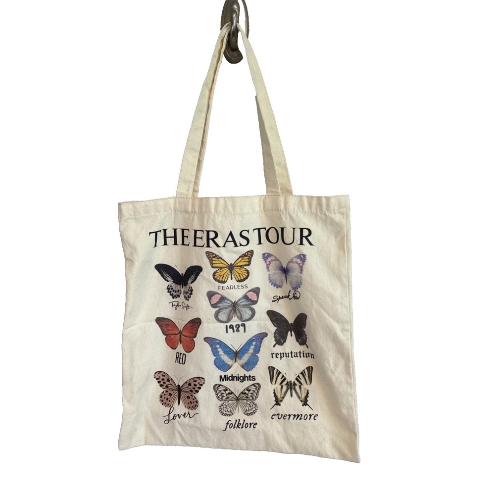 The Eras Tour Canvas Tote Bag Swiftie